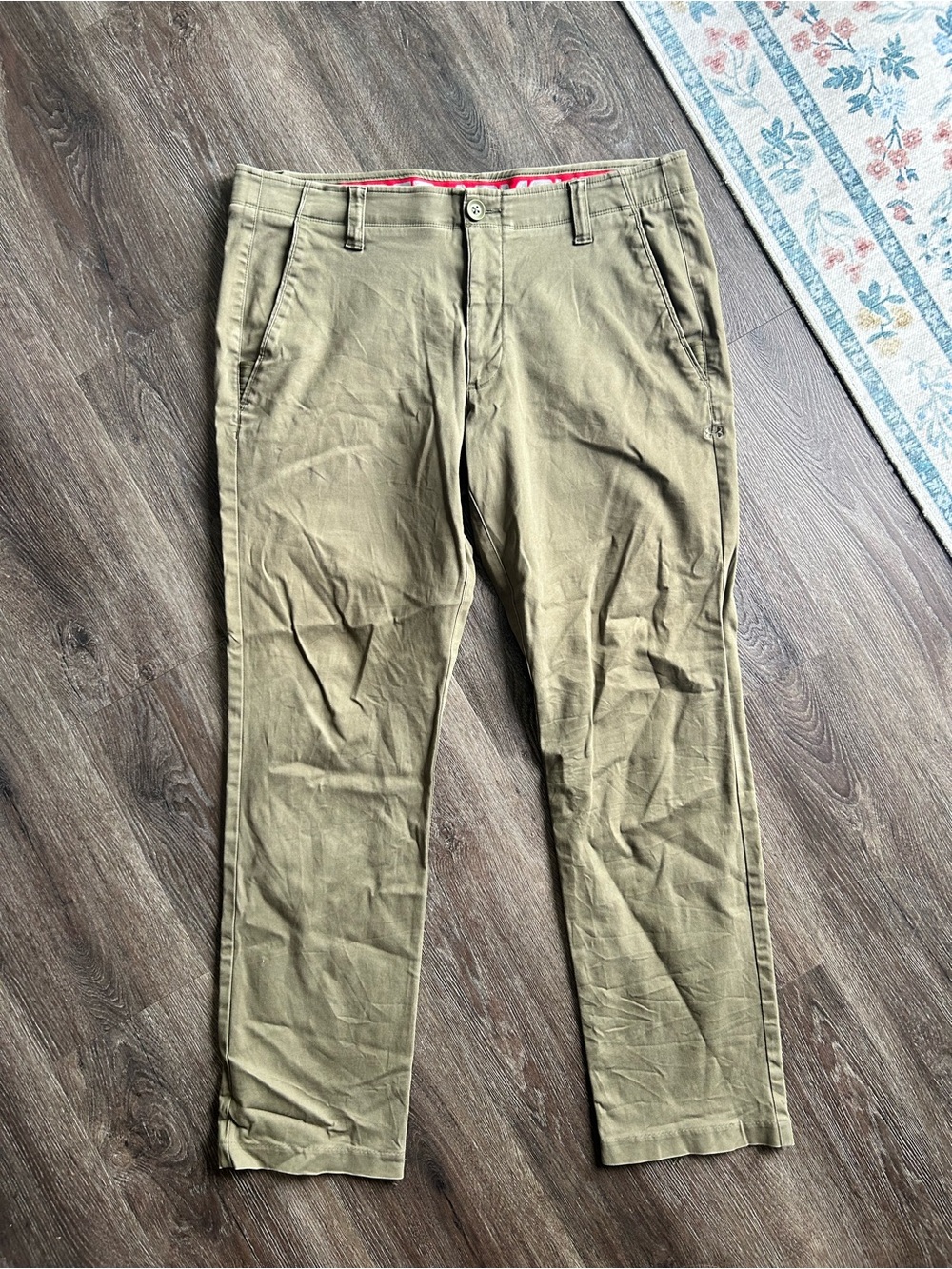 Under Armour Olive Green Men's Chino Pants